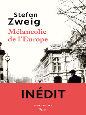 cover image of Mélancolie de l'Europe